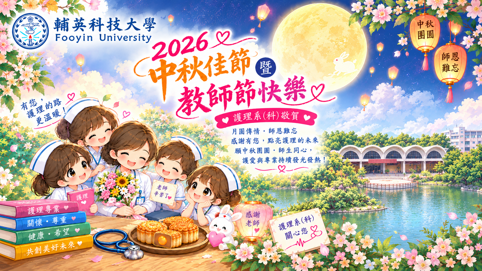2026中秋節暨教師節快樂